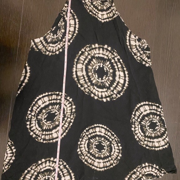Forever 21 Black & White Tie Dye Sun Dress - Picture 10 of 11
